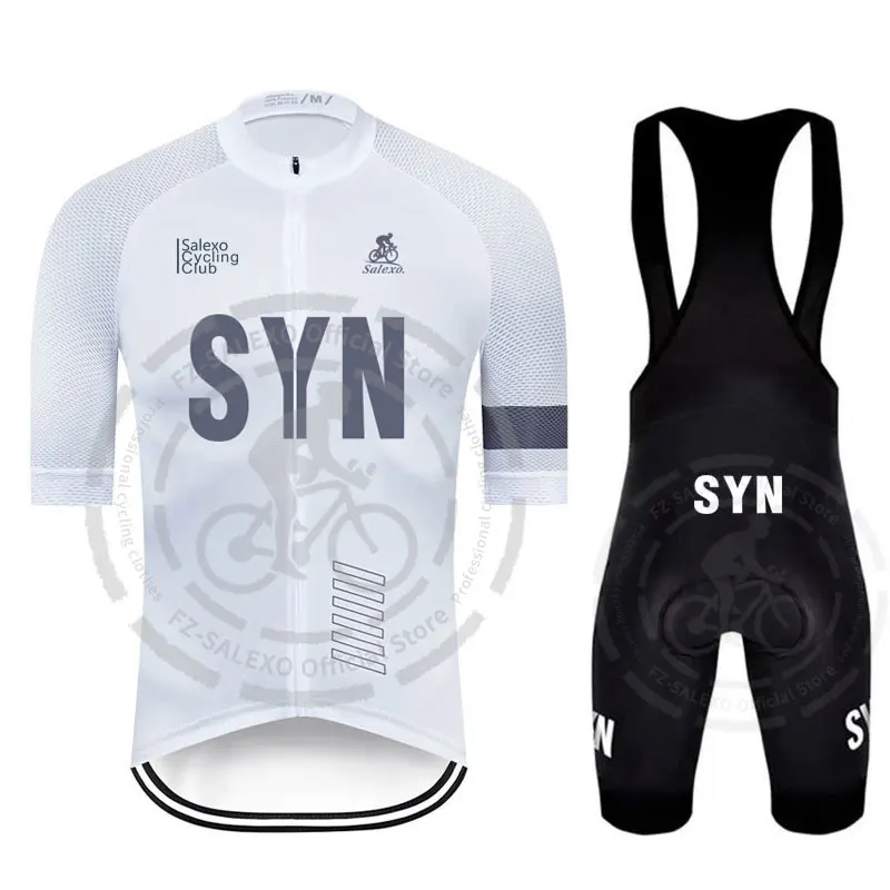 

SYN летний велосипедный трикотаж нагрудник, комплект одежды, мужская спортивная рубашка с коротким рукавом, MTB Джерси, велосипедная одежда, высокое качество Maillot Ciclismo