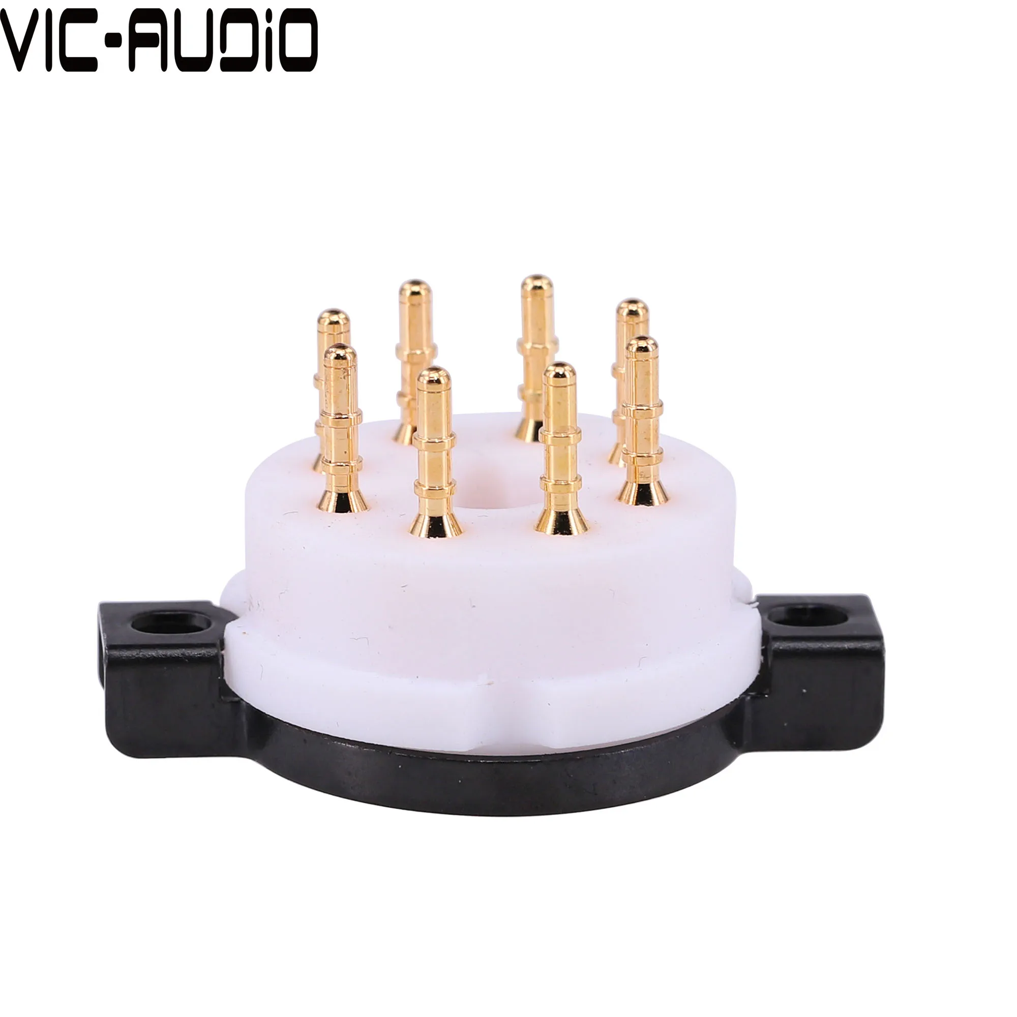 Трубчатый патрон из ПТФЭ с 4-контактным патроном, позолоченный для 300B FU-811 811 274B 572B 2A3, электронная трубка, винтажный фотоусилитель Hi-Fi