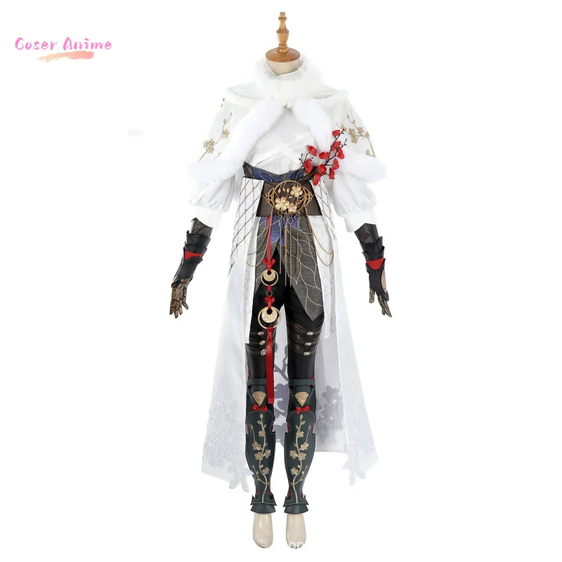 Игра Naraka: Bladepoint Justina Gu, карнавальный костюм, униформа на Хэллоуин, карнавал, вечеринку, Рождество, ролевая одежда, одежда