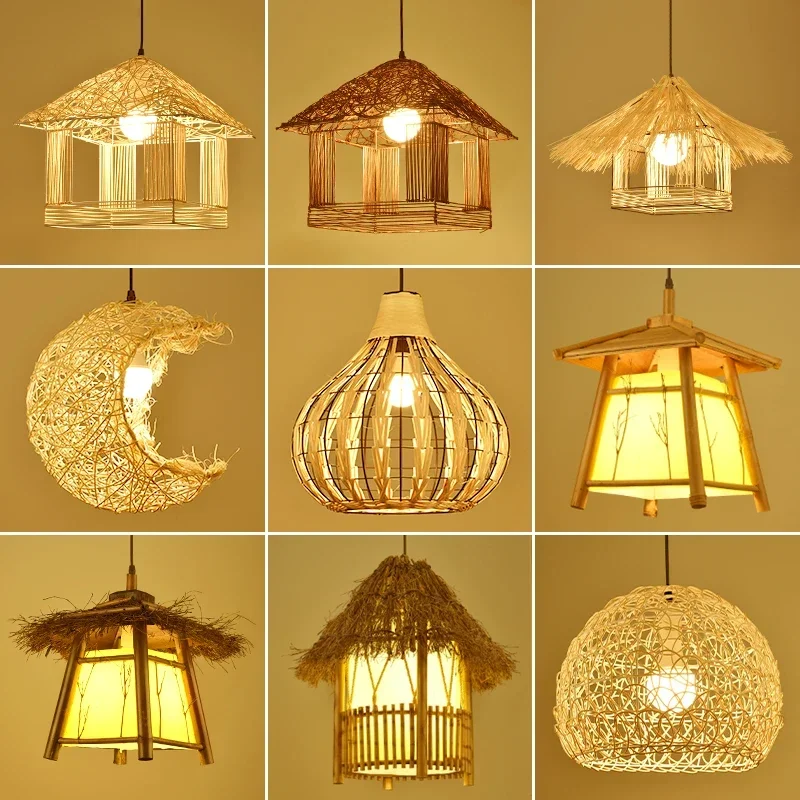 

Living Room Ceiling Pendant Lights Lustre Modern Bamboo Chandelier Pendant Lights Home Decoration Indoor Lighting Las Luces LLPL