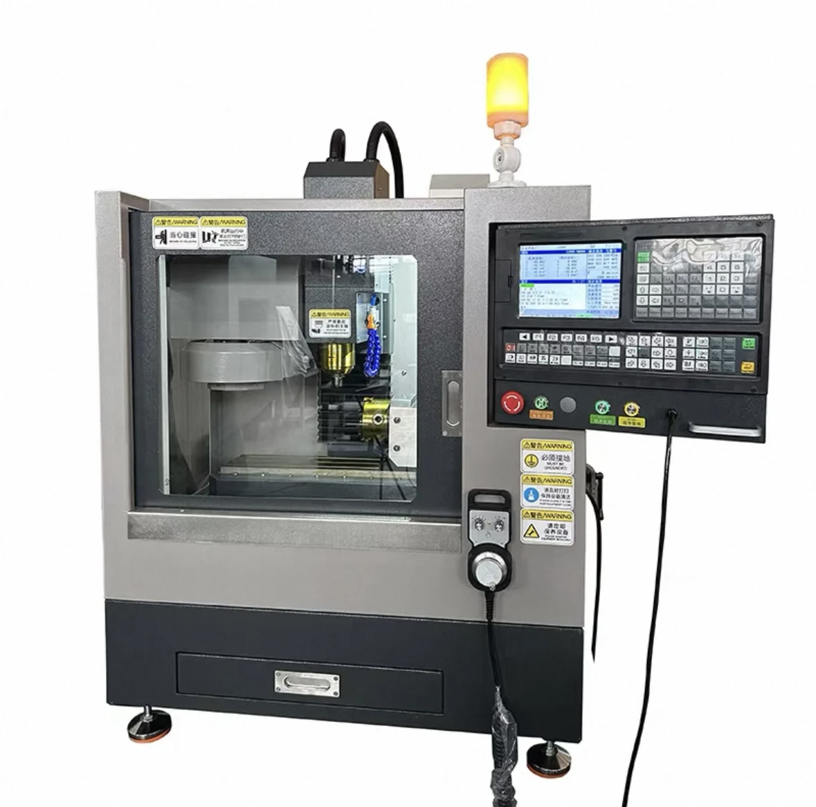 FineTech XH7115B Mini 4-Axis Vertical CNC Milling Machine GSK Control System Automatic High Precision Metal Milling