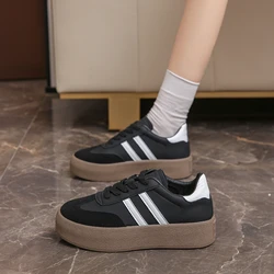 Women New Sneakers Designer Shoes Leather Vulcanized Lightweight Canvas Round Toe Casual Women's Sports Shoes