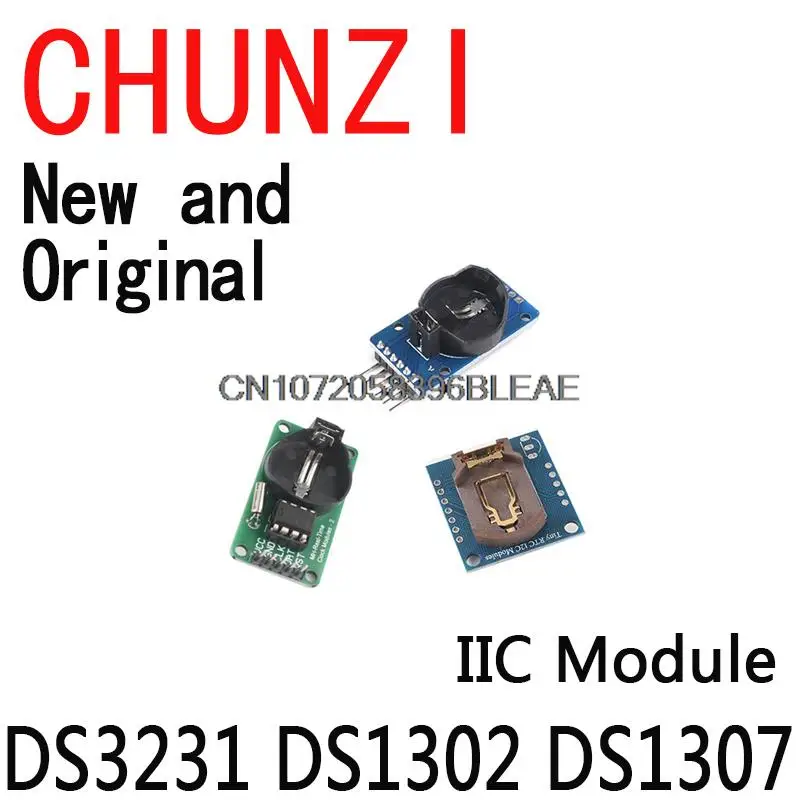 AT24C32 IIC Module Precision Clock Module Memory Module Mini Module Real Time 3.3V/5V For Raspberry Pi DS3231 DS1302 DS1307