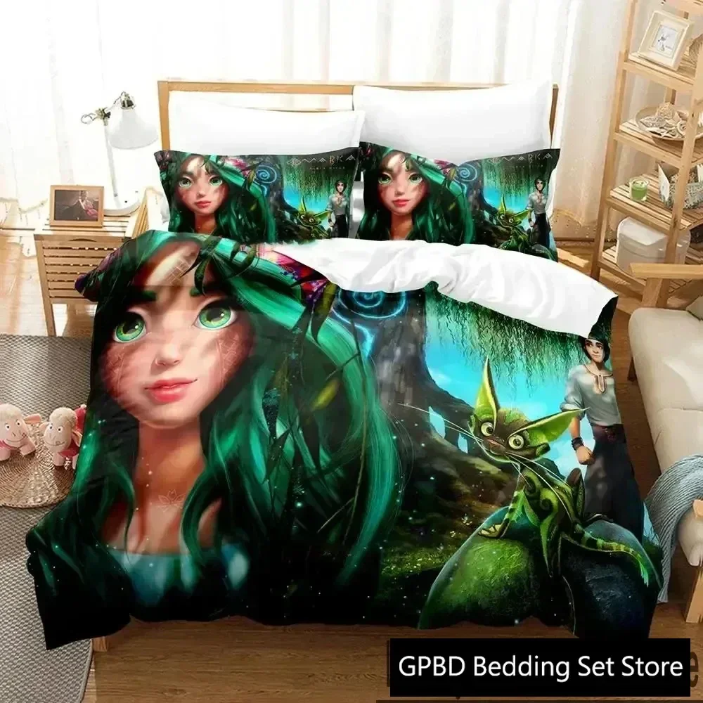 

3D Print Mavka The Forest Song Bedding Set Boys Girls Twin Queen King Size Duvet Cover Pillowcase Bed boys Adult