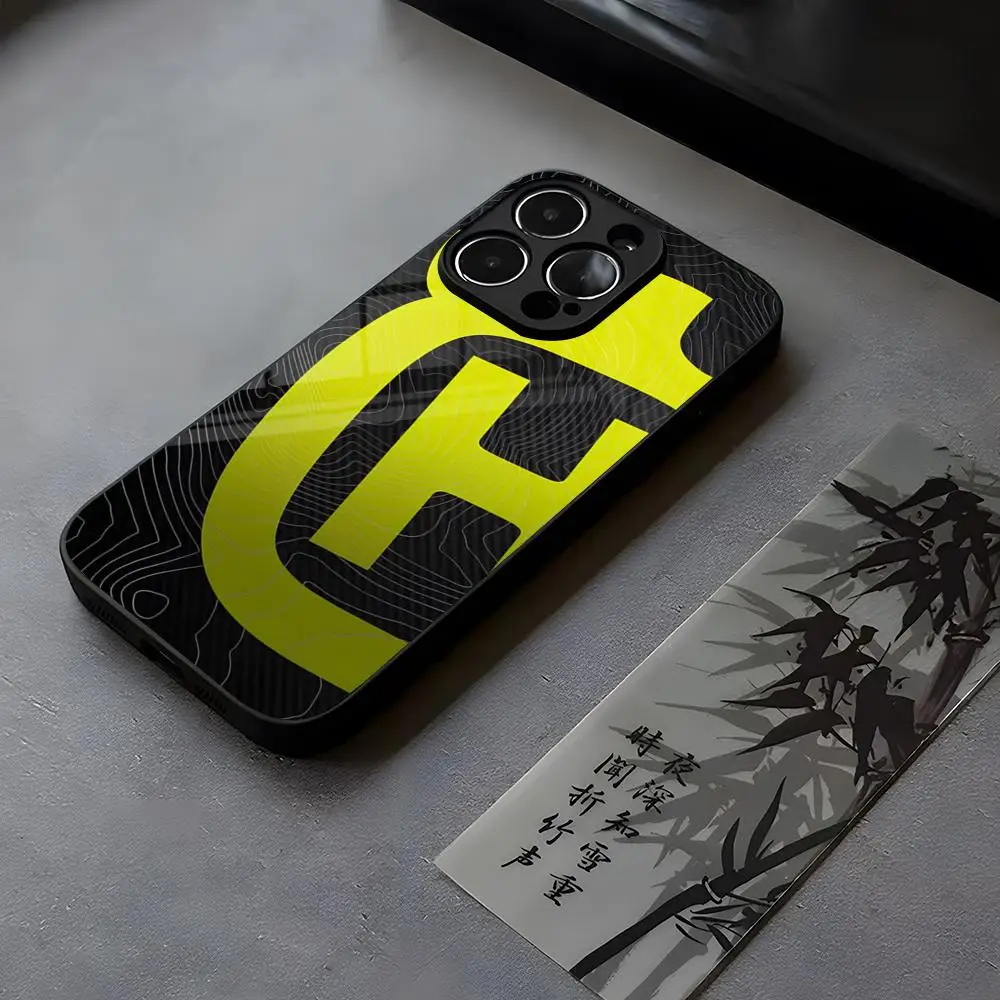 Motorcycle H-Husqvarnas Phone Case Tempered Glass For iPhone 14 15 16 13 12 11 Pro XS Max Plus Mini X XR 8 SE2020 Coque