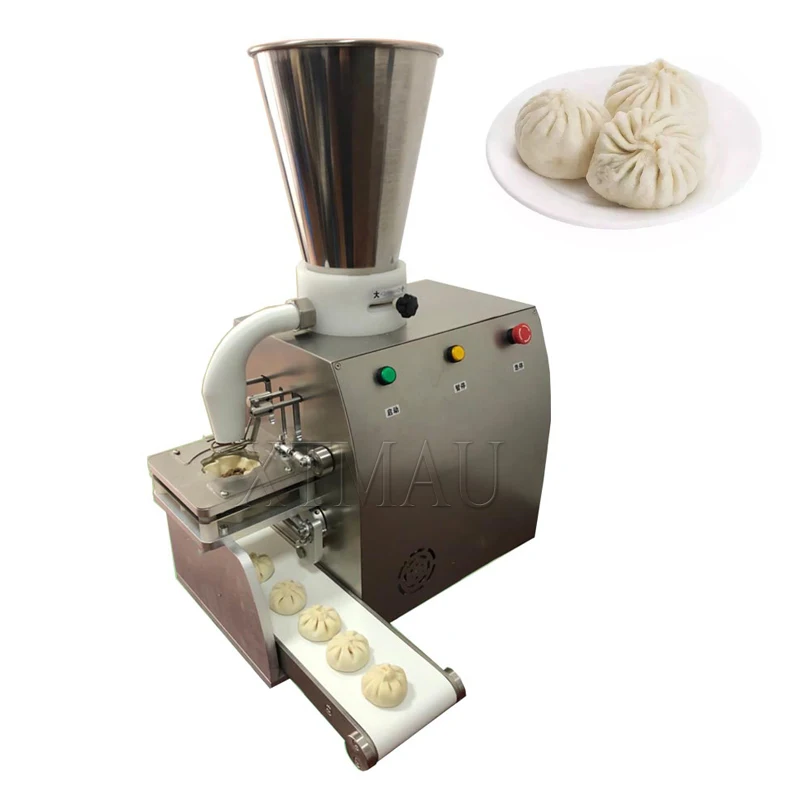 110V 220V Commercial Steamed Bun Momo Making Machine Semi Automatic Dim Sum Maker Bun Baozi Making Machine