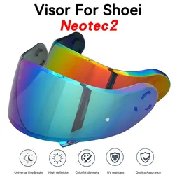 Helmet Visor for SHOEI Neotec 2 Neotec II CNS-3 Motorcycle Helmet Visor Shield Uv Protection Windshield Casco Moto Accessories