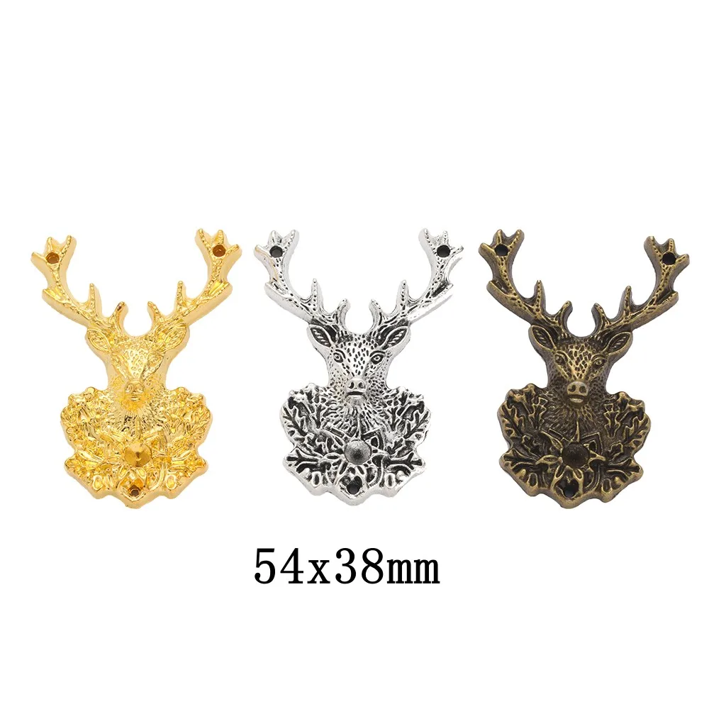 

10pcs deer Craft Supplies Charms Pendants for DIY Crafting Jewelry Findings Making Accessory 513