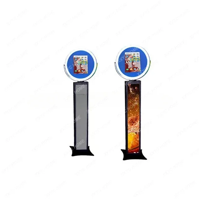 Light Tablet Kiosk Foldable Portable Faceplate Wedding Digital Based Oval Led Ipad Photo Booth Shell Drop Shipping Stand Ring