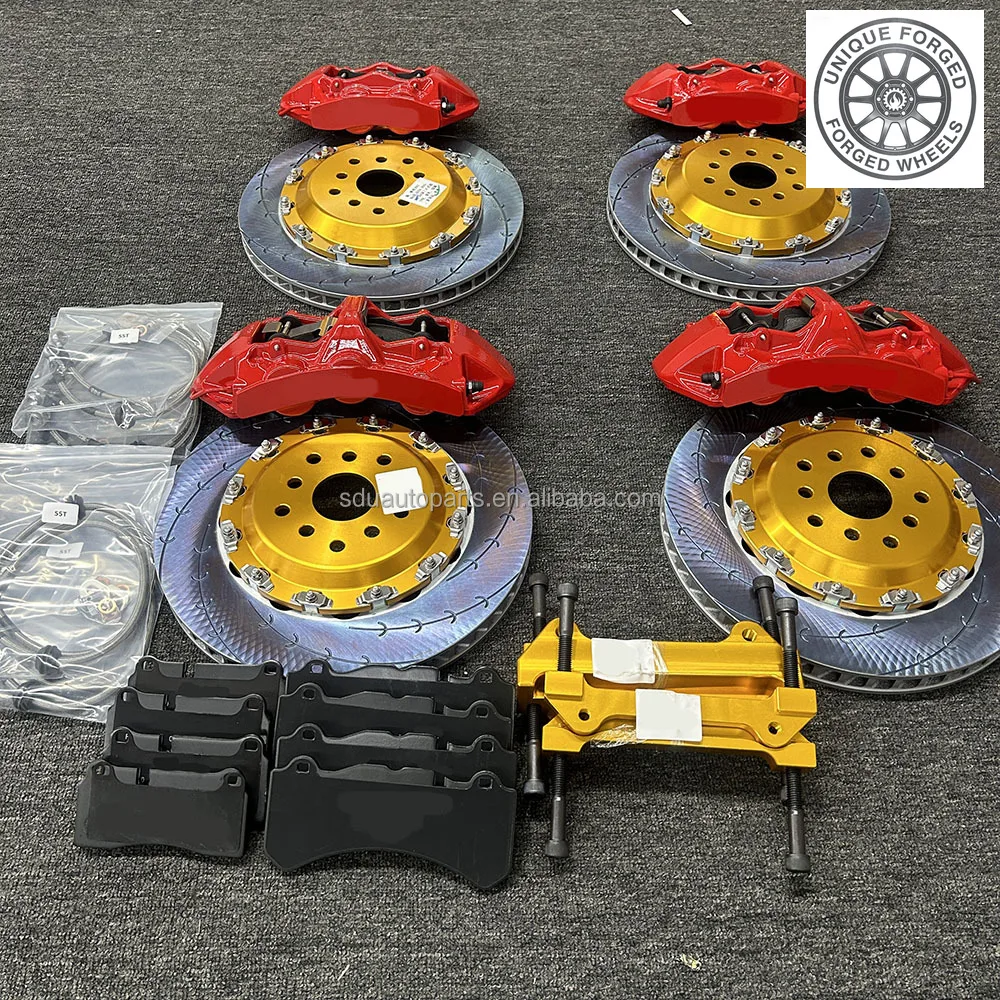 

Популярный комплект для тюнинга авто: 26-ти стильные 6-поршневые тормозные суппорты с плавающими дисками и полным комплектом больших тормозных систем