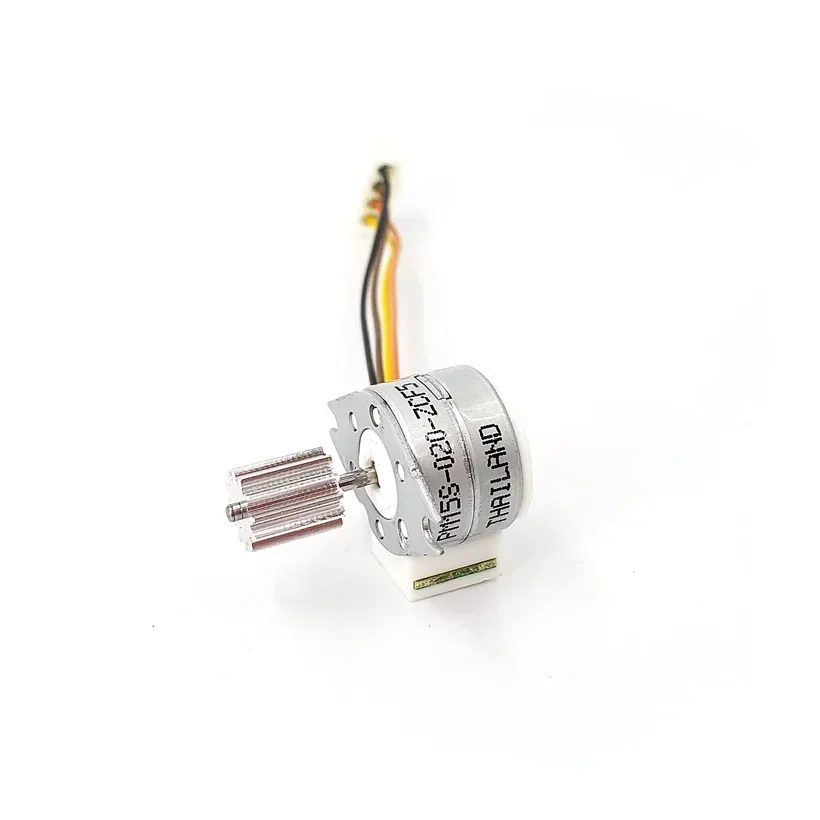 Tiny 15mm 2-Phases 4-Wires NMB Stepper Stepping Motor with Metal 12 Teeth Gear 28 Ohms Resistance 18 Degrees Step Angle