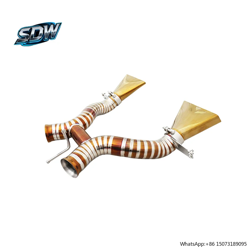 

Титановая выхлопная система Valvetronic Catback для суперкаров 540C, 570S, 600LT, 650S, 720S, 765LT: Улучшение производительности