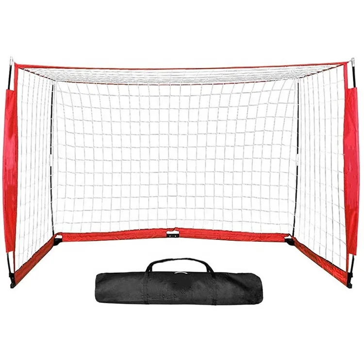 Portería de fútbol portátil para interiores y exteriores, 6x4 pies, patio trasero, 12x6, plegable, precio bajo