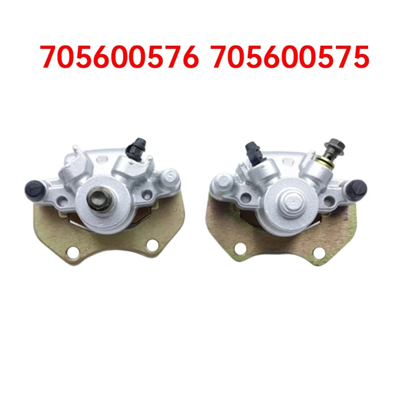 AASS-1Pair Front Brake Caliper Assembly With Pads For Can-Am Outlander Max Series 330 To 850, '04 To '15 view 6