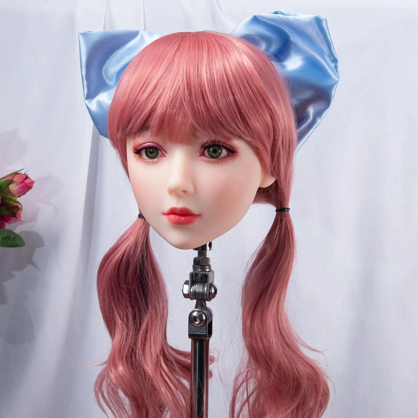 Professional TPE  Headmold (M16 interface) - essential tool for hair styling and makeup practice, high quality TPE  Matter