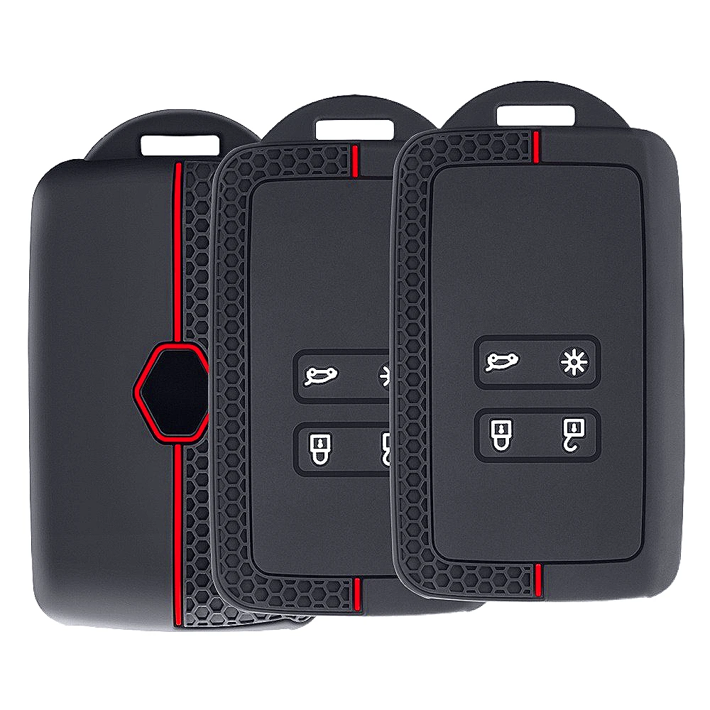 silicone car key case cover for dacia Duster logan 3 jogger sandero for Renault Clio 5 Megane 4 Zoe Kadjar Captur Arkana Koleos