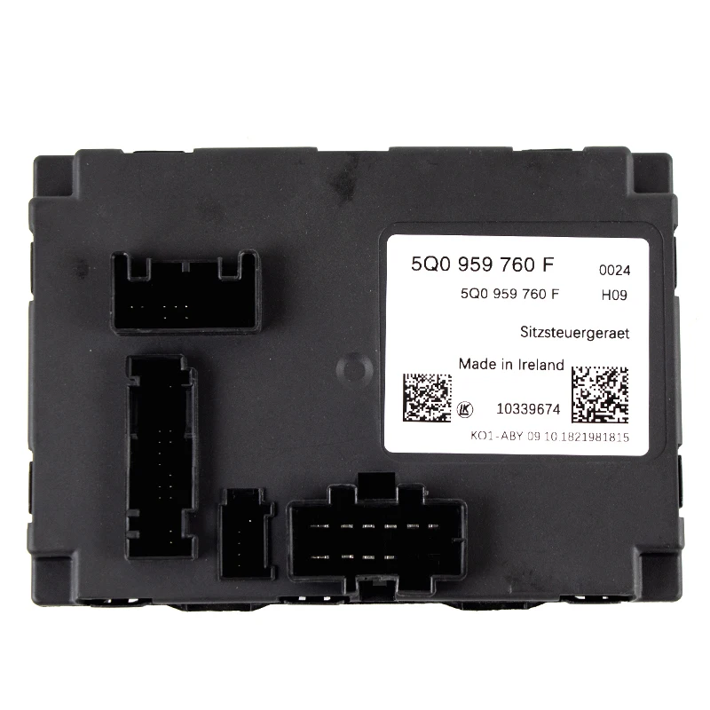 5Q0959760F For VW MQB Golf 7 MK7 Passat B8 Tiguan MK2 T-Roc Skoda Electric Seat Memory Function Control Module 5Q0 959 760 F