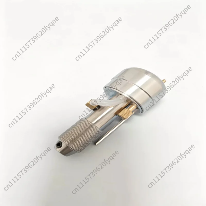 Pneumatic push knife, metal engraved Lindsay engraved handle, gold engraved handle, standard head changeable hand control model
