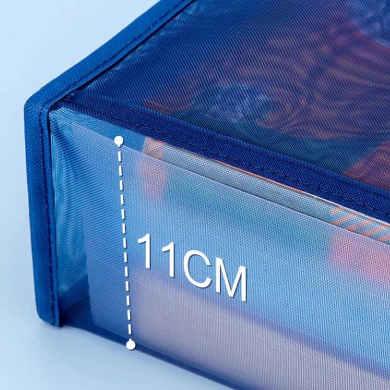 Large A3 Mesh File Bag Carry Book Art Bag Transparent Grid Portable Zipper Student Drawing Sketch Board Test Paper Storage Bag