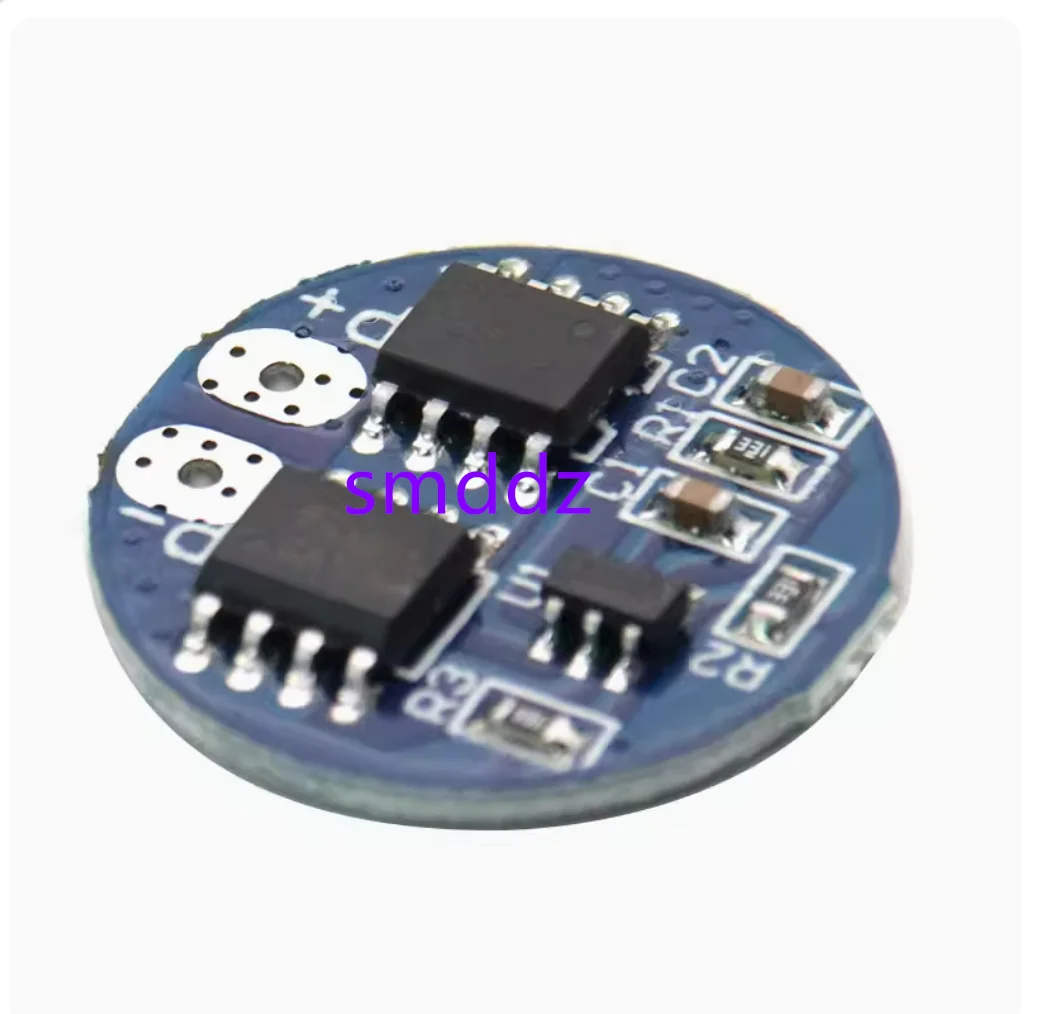 10pcs 8.4V piastra di protezione della batteria al litio circolare 7.4V protezione da sovraccarico e scarica