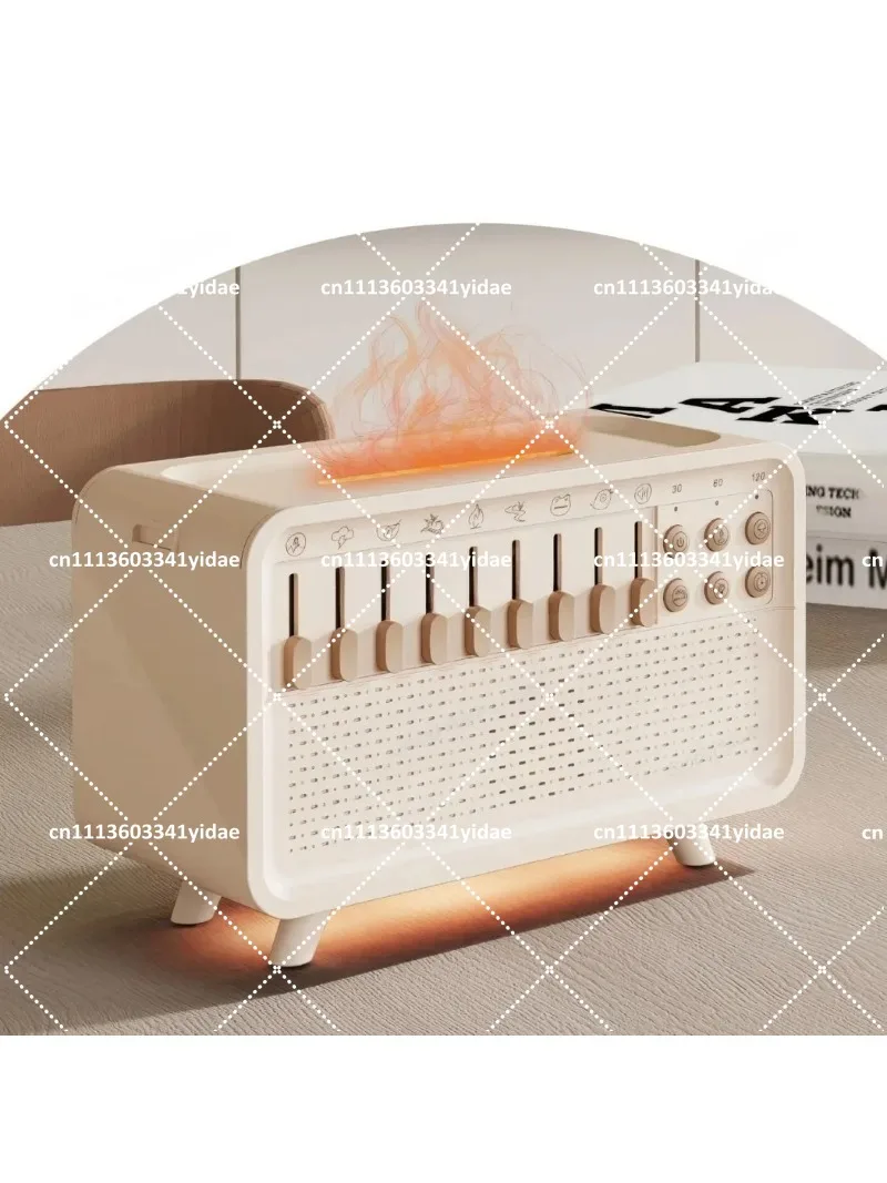 White Noise Machine Aromatherapy Humidifier Bluetooth Speaker Night Light for Relaxation