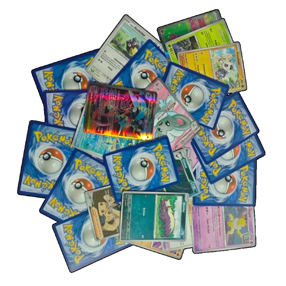 100PCS English Pokemon TCG Mega Evolution Ascended Heroes Booster Packs Sealed Trading Card Game Collectible Gift