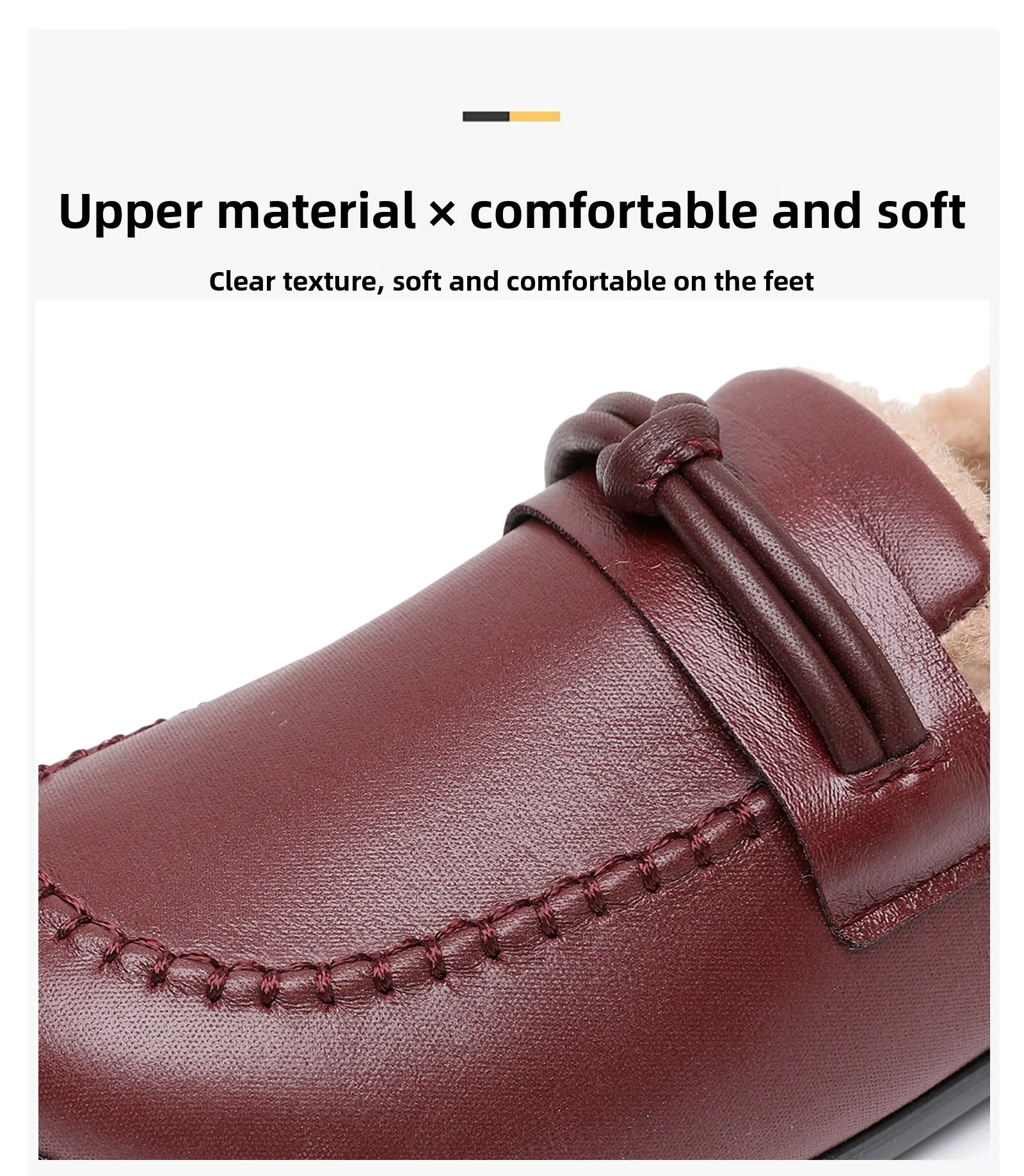 Damen-Winterschuhe, neue rutschfeste, wasserdichte Baumwollstiefel, beliebte modische Freizeit-Baumwollschuhe – Detail 5