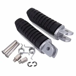 Aluminum Motorcycle Front Footpeg Footrest Peg Pedals Foot Pegs For Suzuki V-Strom 650 DL650 GSX1300R GSX1300 Hayabusa GSX650F