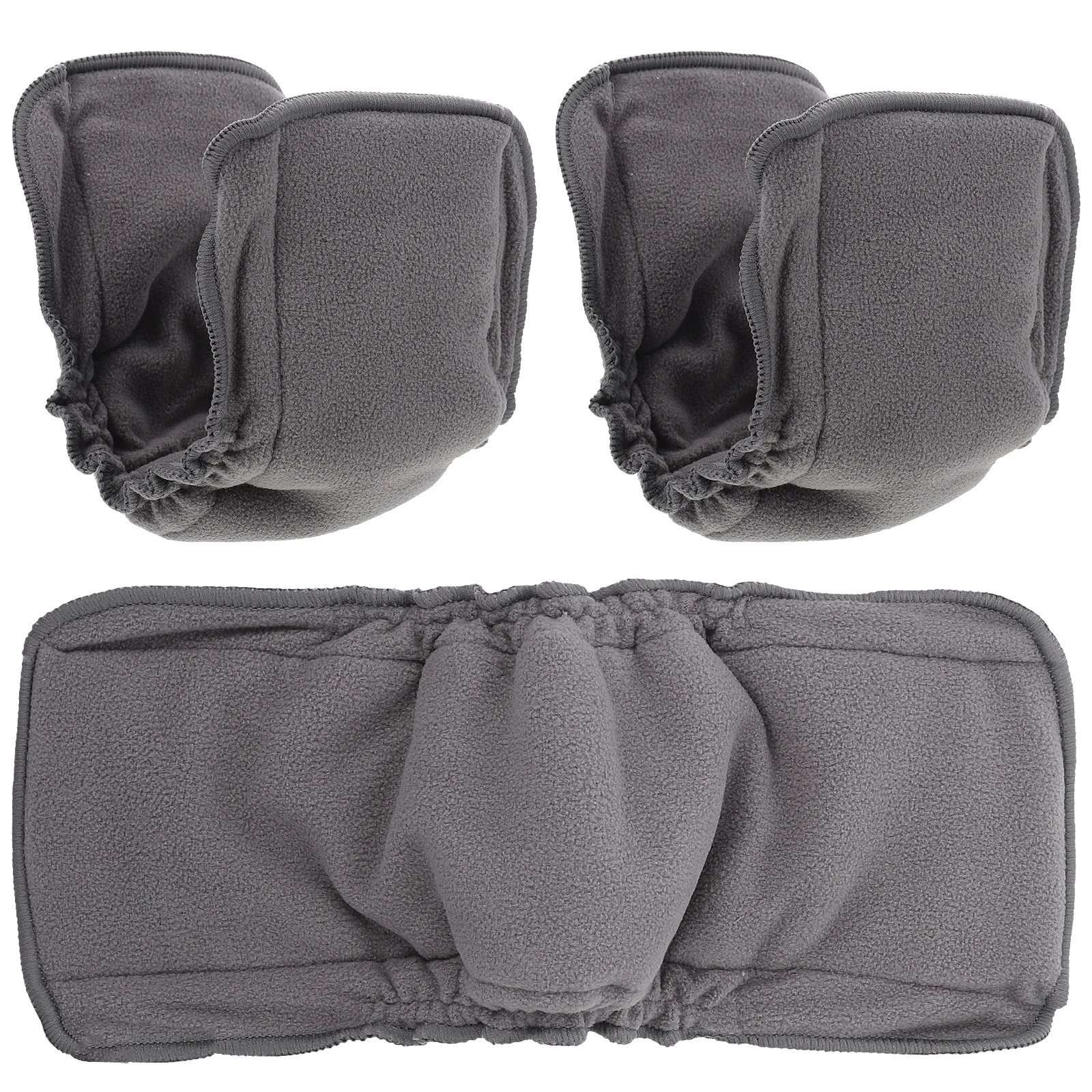

3pcs Bamboo Charcoal Baby Diaper Reusable Absorption Washable Friendly Infant Nappies Cloth Inserts Anti
