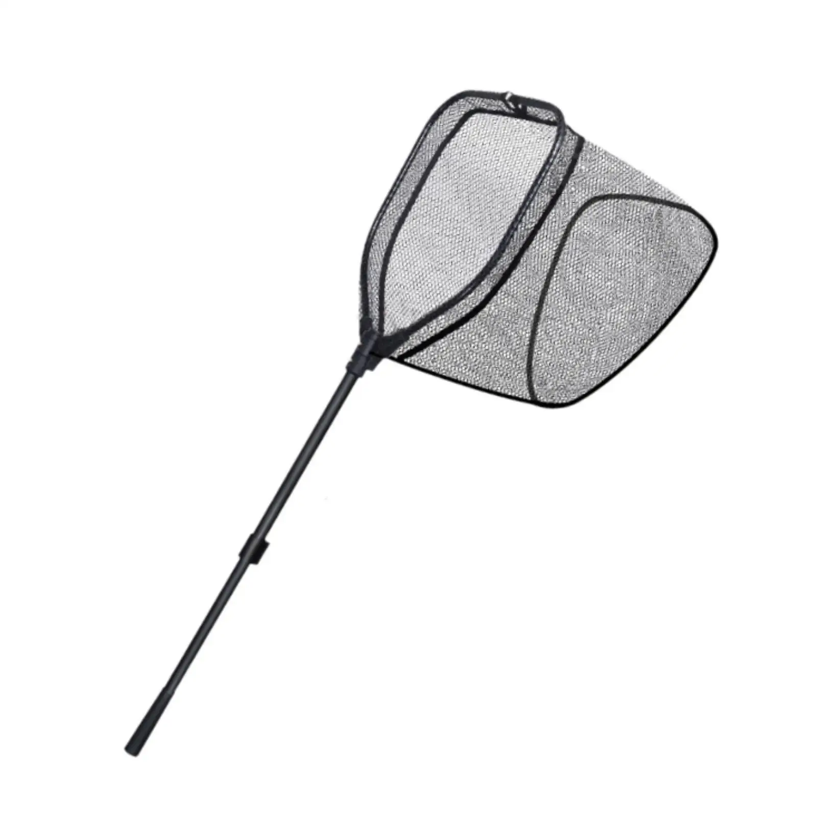 

Adjustable Fishing Net Telescoping Handle Collapsible Mesh Landing Net for Kayak Boat Freshwater Saltwater Use