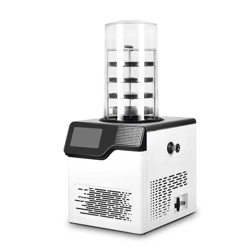 for 3L Desktop Freeze Dryer with  Screen Control for Laboratory Research Lyophilization Machine