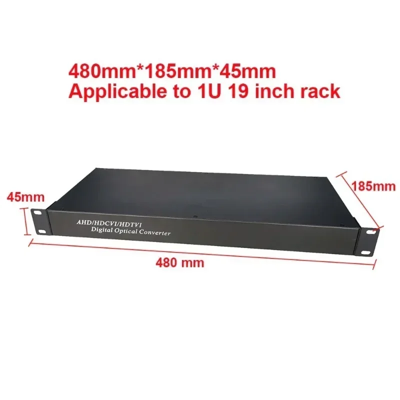 

Spotlight 32 CH HD Video AHD CVI TVI Fiber Optical Converter,Single Mode Double Fiber 10KM Support 720P 960P Camera Security C