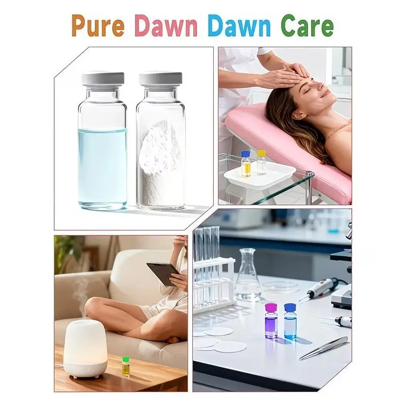 Peptide Glass Vial Silicone Protective Caps Reusable Dustproof Lids Fit 3ml 5ml Bottles 6/16pcs for Lab Sample Storage