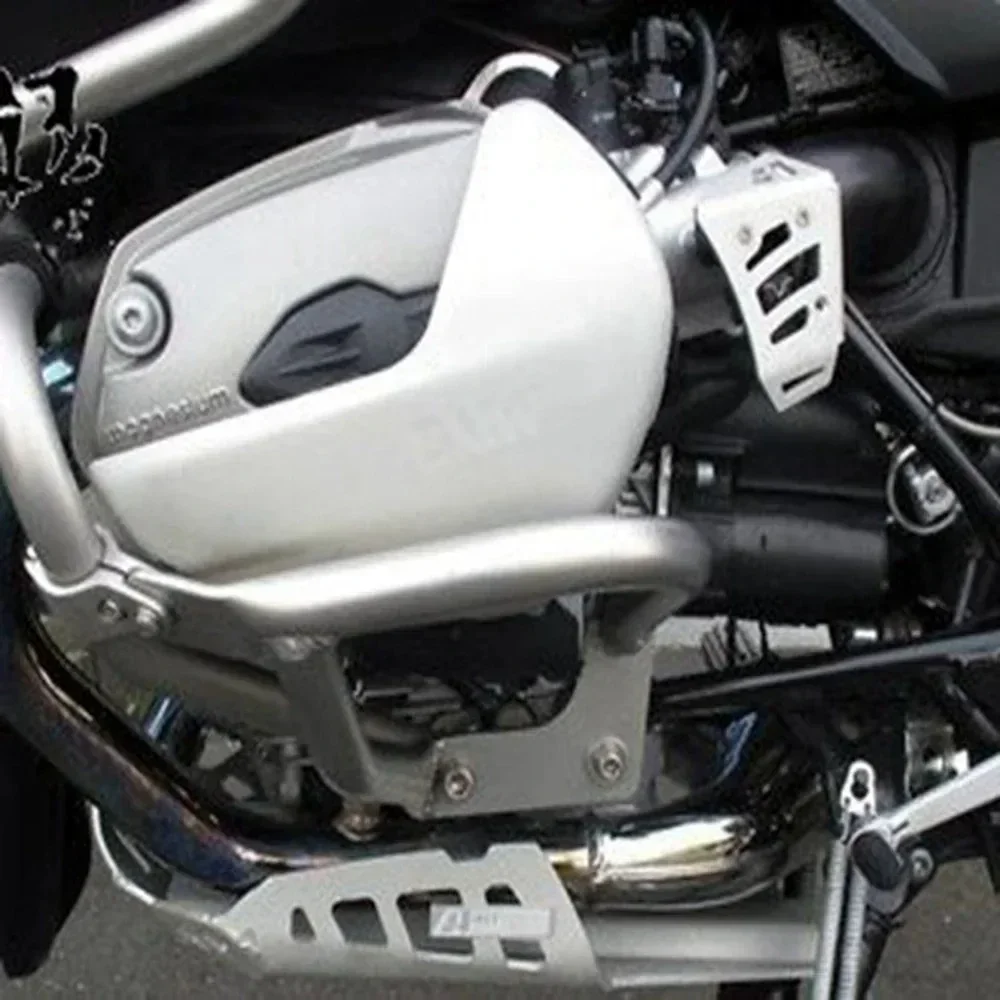 Ekstensi pelindung mesin sepeda motor Bmw, pelindung mesin sepeda motor untuk Bmw 2005-2011 R1200Gsa 1200Gs R 1200 Gsa perak