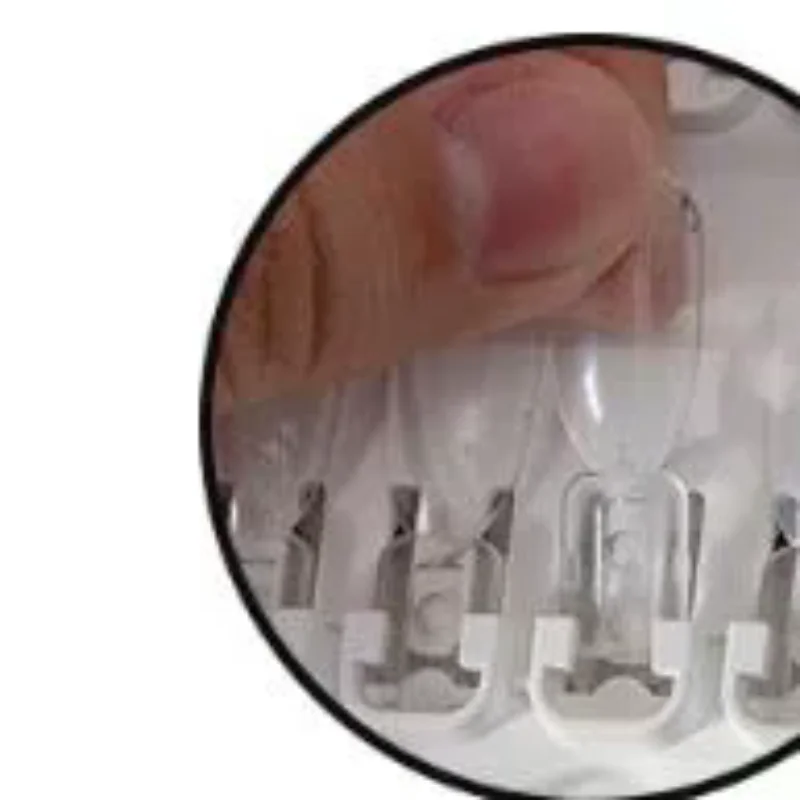 

150-Color Nail Polish Swatch Book Loose-leaf Binder Non-Magnetic Snap Closure Color Chart Book Nail Wearing Style Display Board