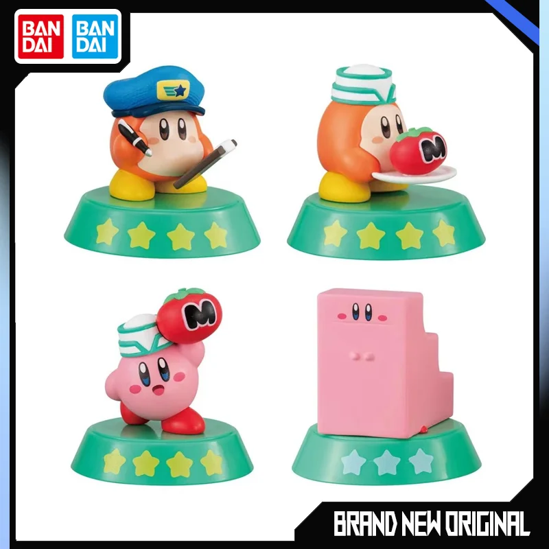 

BANDA Kirby Action Figures Model Waddle Dee Exploration and Discovery Character styling Gashapon Original Toy