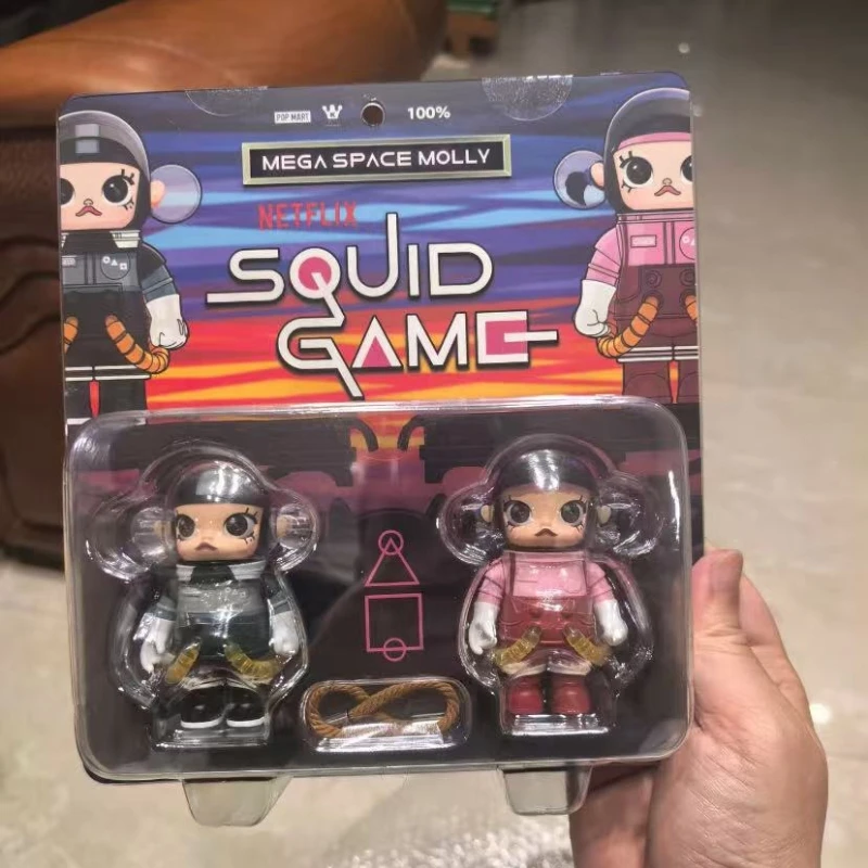 

Mega Spce Molly 100% Squid Game Series Action Figure Collecting Toys
