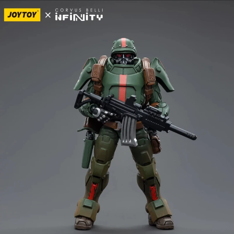 JOYTOY & INFINITY 1/18 Heavy Armor ทีม Hunter Joint Movable ทหาร Mannequin Play Figure Collection ของเล่นตกแต่งของขวัญ