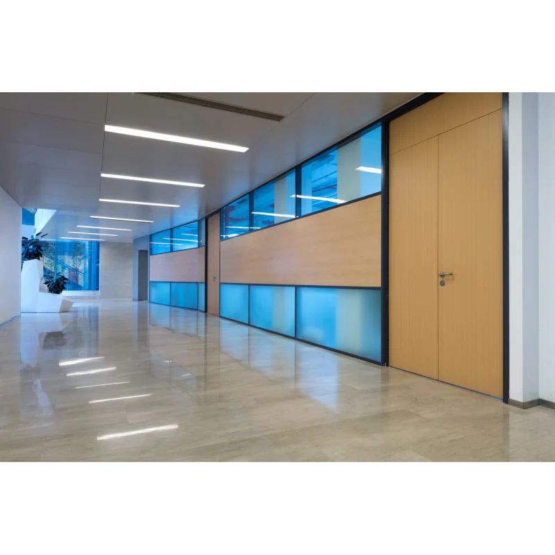 custom.High Quality Customized Office Partition Wall System Divider Modern Aluminium Style Low-E Glass Customized
