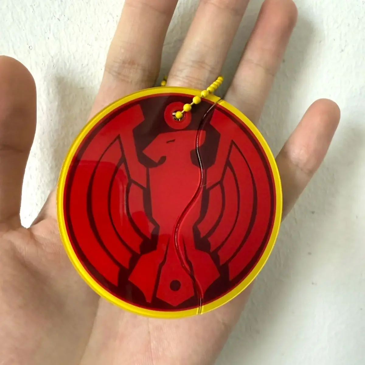 Kamen Eiji Hino Cosplay Anime KeyChain Mobile Acrylic Pendant Key Chain Decor Ornament Accesorios Backpack Pendant