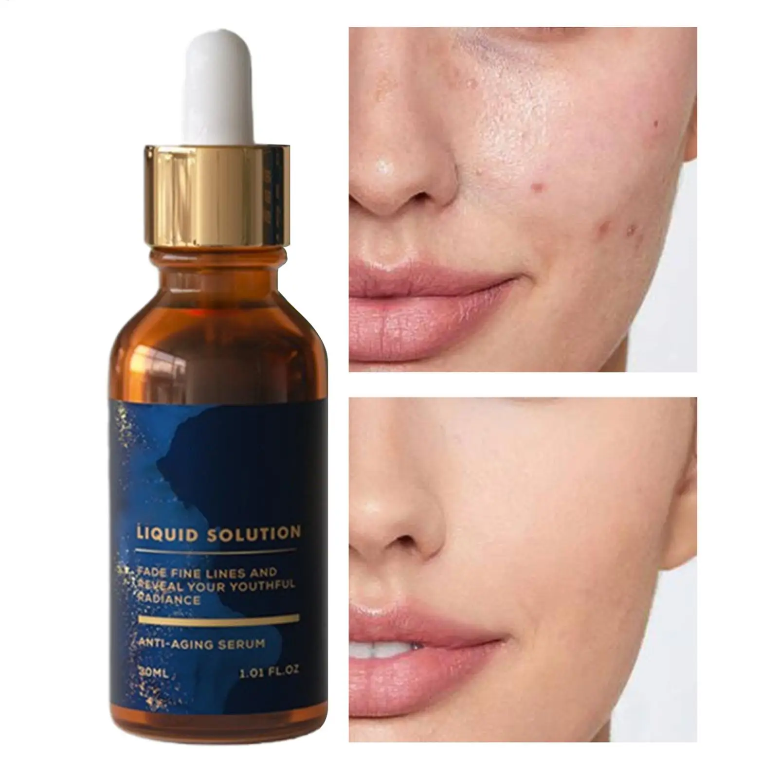 Pore Shrinking Serum Face Removing Large Pores Tightening Repairing Facial Pore Minimizing serum Boosting Skin Elasticity Serum