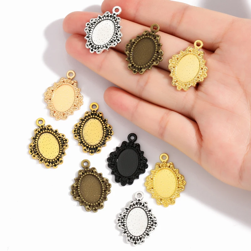 10Pcs Oval Necklace…