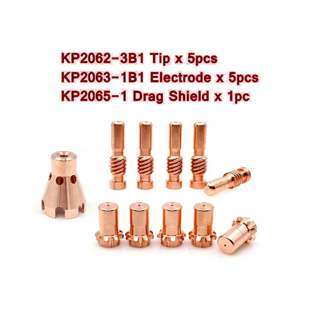 

KP2065-1 + плазменные насадки KP2062-3B1 + электроды KP2063-1B1 для ProCut 20 55 80, аксессуары для плазменной резки