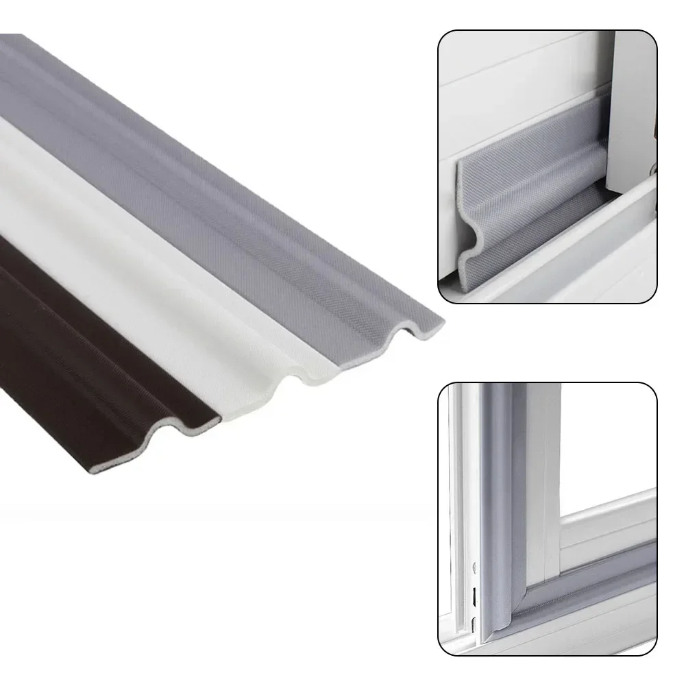 10M Window Sealing Strip Windproof Seal Acoustic Foam Adhesive Tape Soundproof Sound Insulation Door Gap Strips image 4