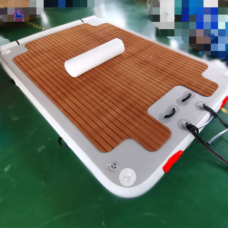 Inflatable Yacht Floating Dock China Manufacturer Water Island Platform