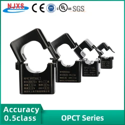 スプリットコア変流器,njxs opct10al 5a 333mv opct16al 100a-1v 100a-333mv clamp ct opct24al 100/5,5a 100a 250a 400a