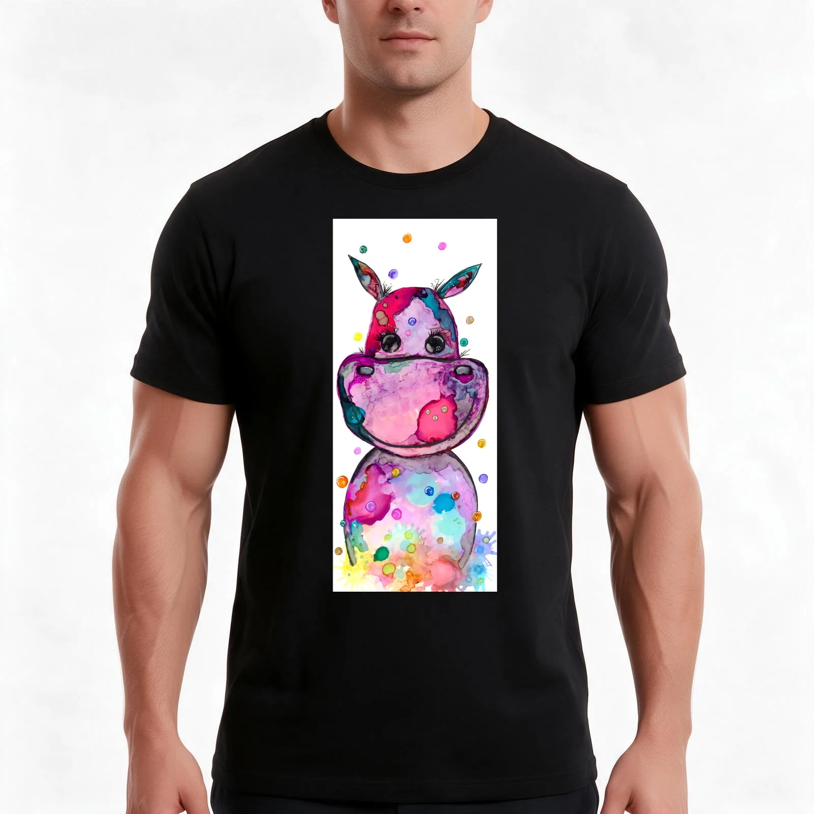 Penelope T-Shirt, Summer Casual Cotton Tee, Oversized Streetwear Tops, Vintage Graphic Print, Loose Fit Short Sleeve