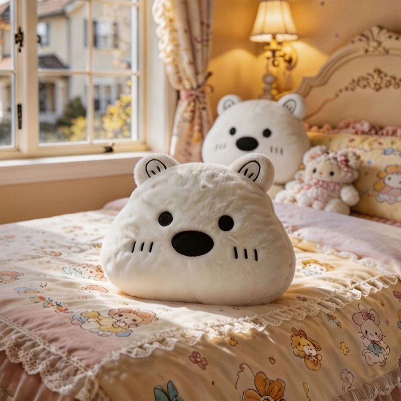 Perfect Cute Soft Adorable West Highland White Terrier Dog Plush Throw Pillow for Sofa Bed Decorative Cushion Gift for Women