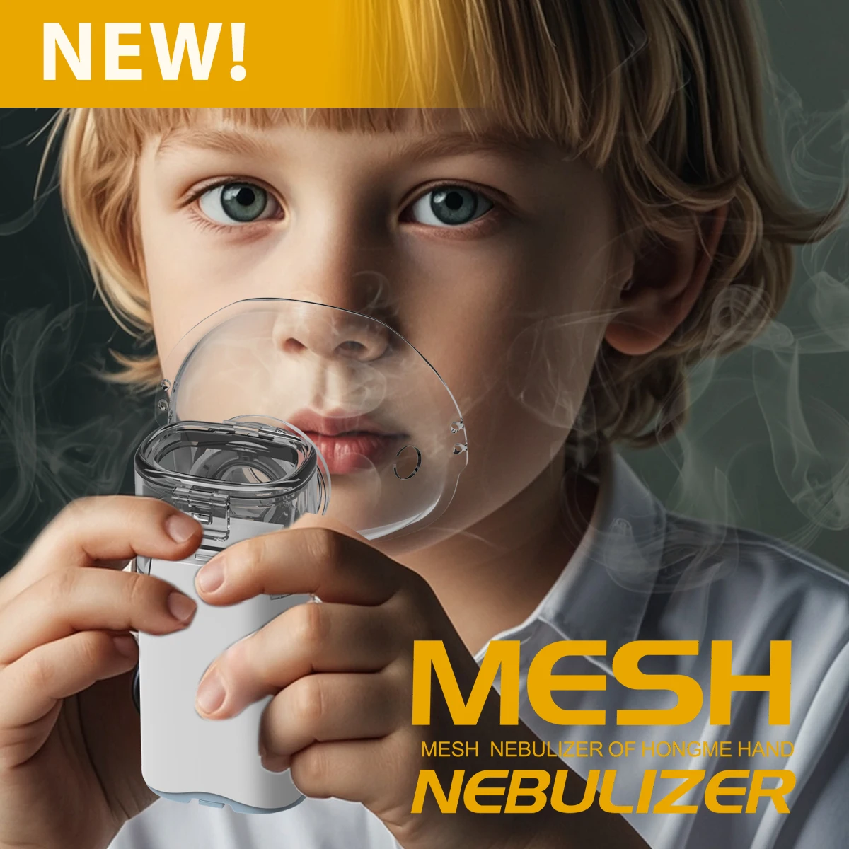 Atomizer Health Care Products Portable Nebulizer Mesh Nebulizer Handheld Medical Asthma Inhaler silent Children Adult Automizer