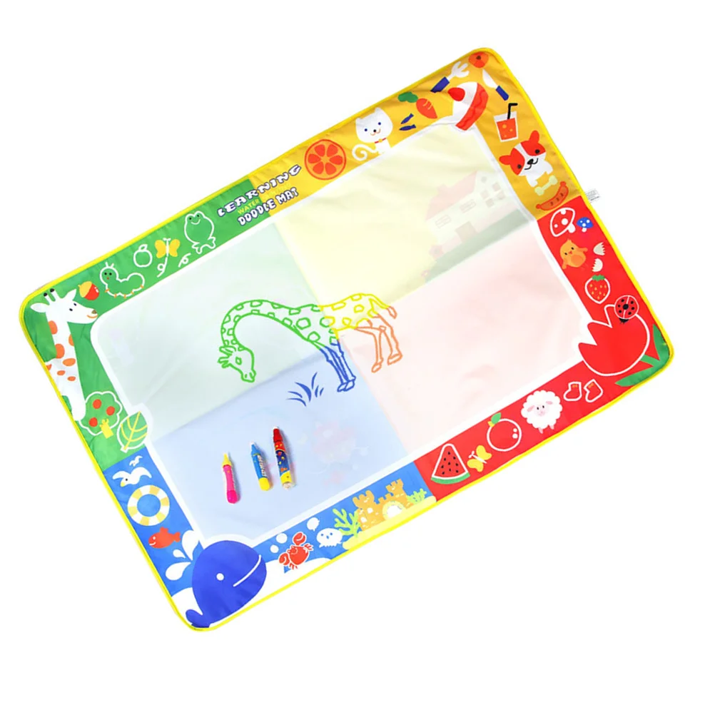 لوحة رسم للأطفال قابلة للطي من Doodle للأطفال الصغار، مجموعة تعلم جرافيتي، لوحة رسم فنية محمولة للداخل #4